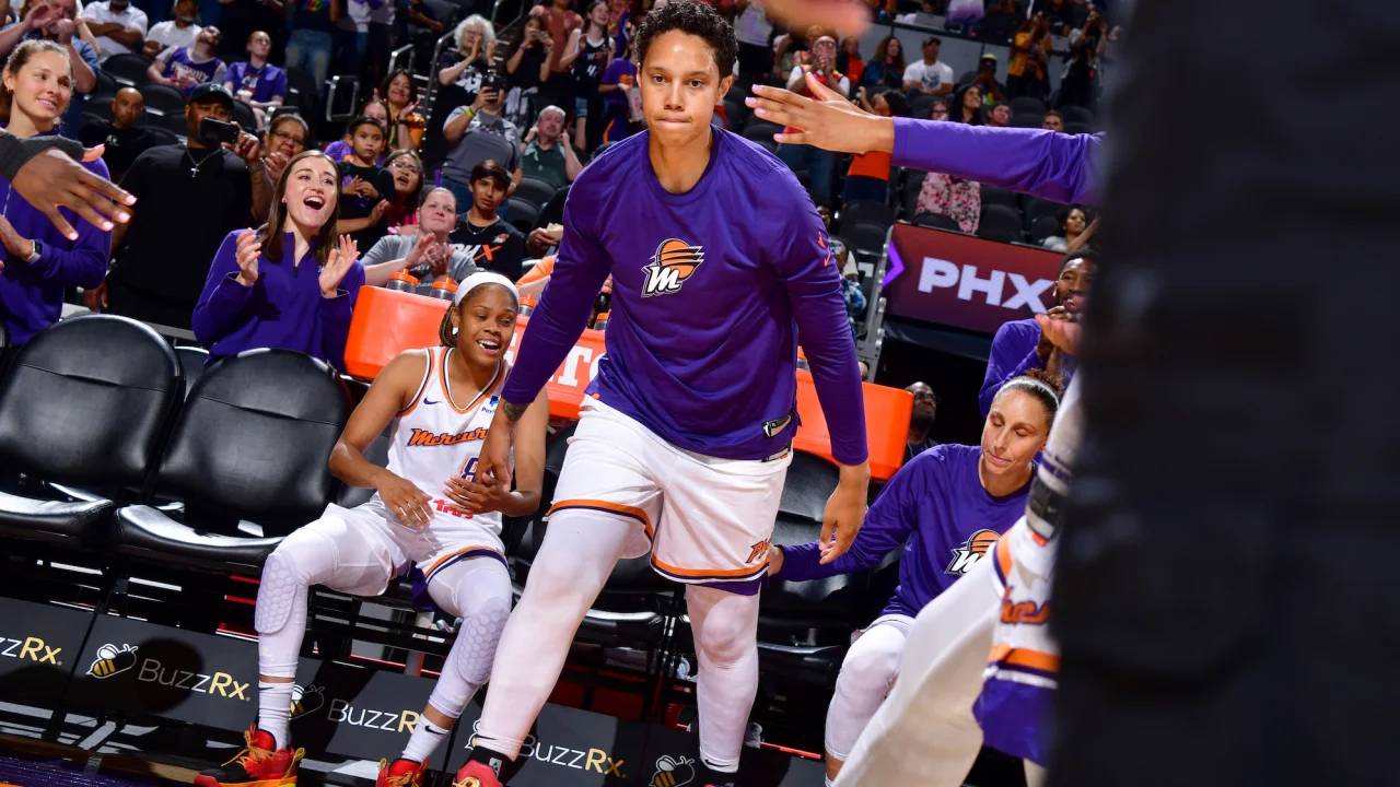 Brittney Griner plays in first WNBA preseason game since detainment in