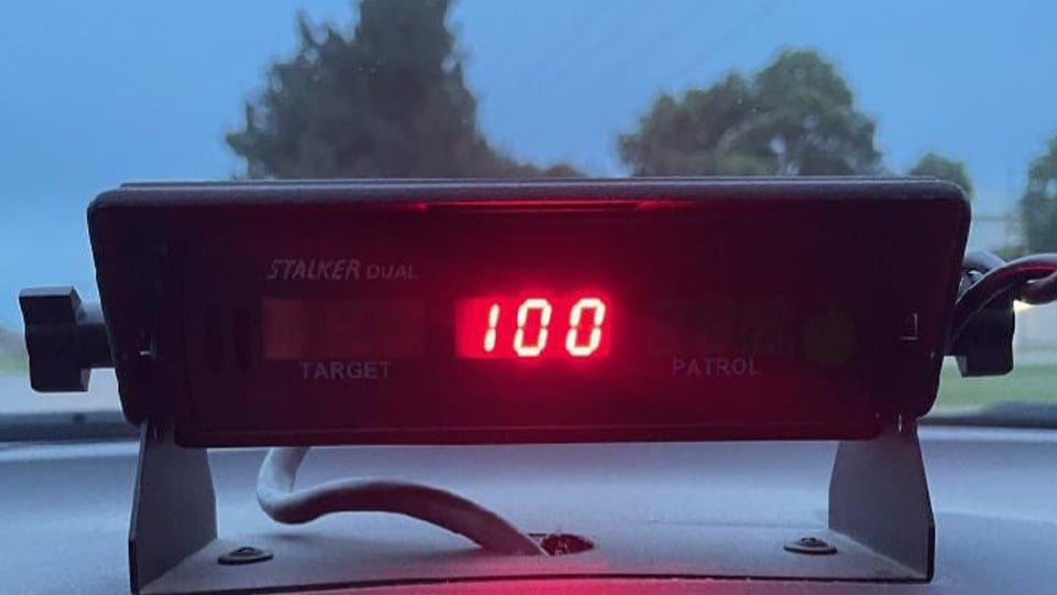 Driver clocked going 100 mph after caught speeding in same area last ...