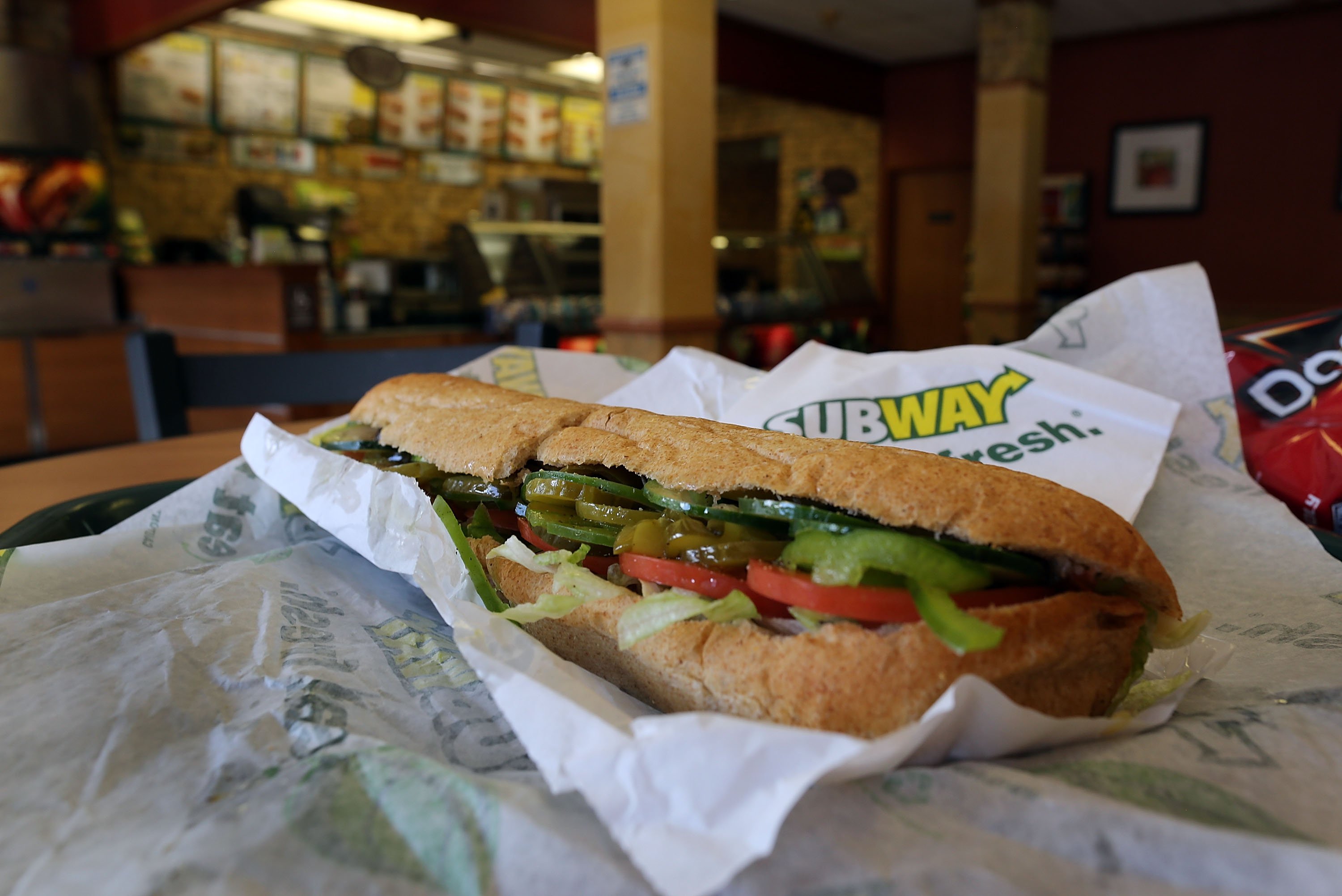 Subway has installed deli meat slicers in about 20,000 U.S. restaurant, Subway