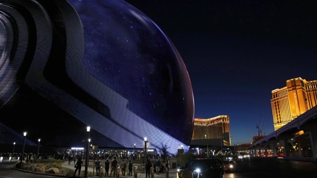 Promotes NFL Sunday Ticket in Las Vegas Sphere's First