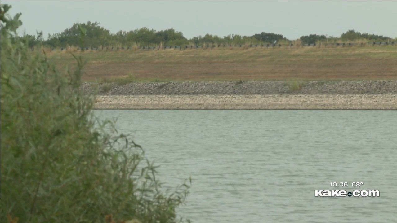 Winfield City Lake at lowest water level in more than 30 years KAKE
