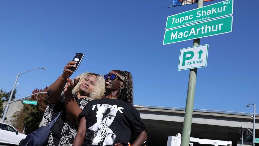 Tupac Shakur has an Oakland street named for him 27 years after - KAKE