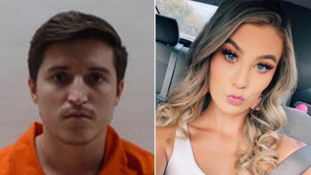 From left: Carlos Anderson-Honeycutt (Cameron County Jail, Texas) and Brittnee Wicker (Facebook)