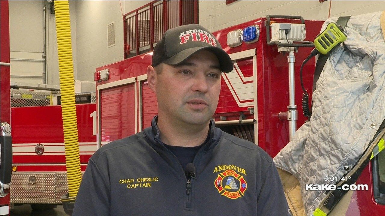 Andover Fire Department crew honored with prestigious award KAKE
