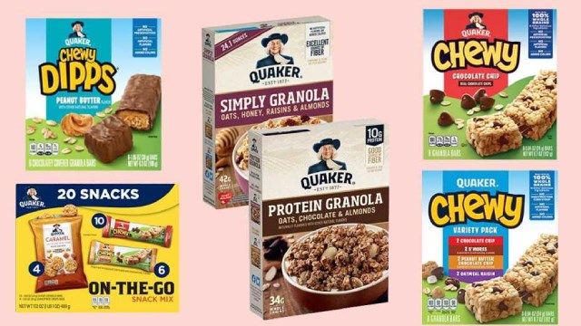 Quaker Oats Recalls Granola Products Over Concerns Of Salmonella ...