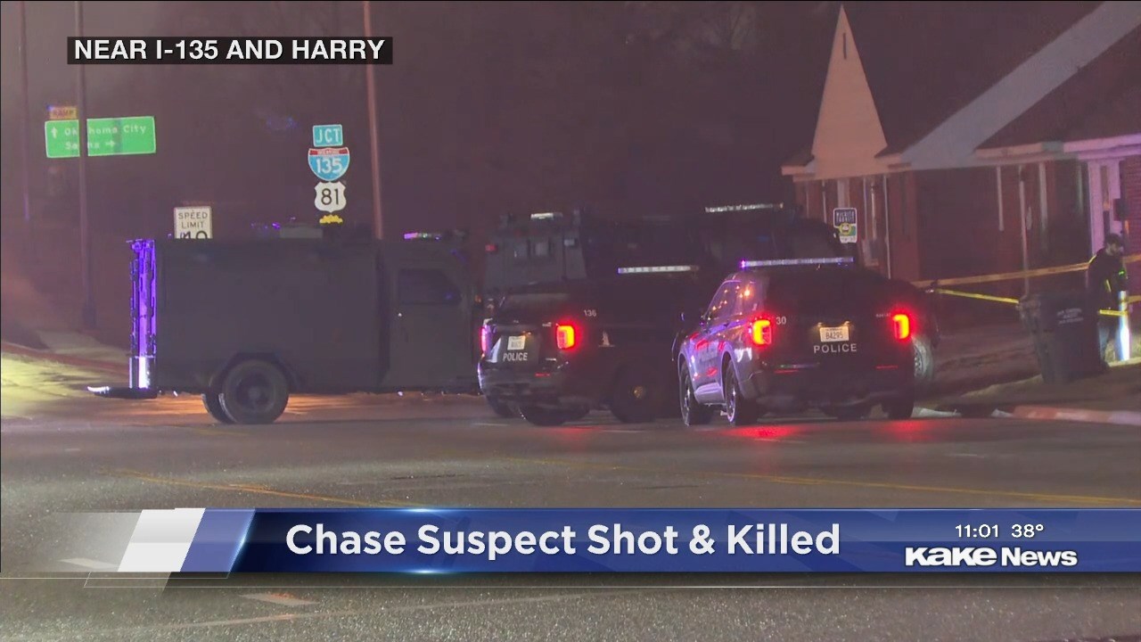 Deputy Fatally Shoots Suspect Following Chase Home Invasion In Wichita