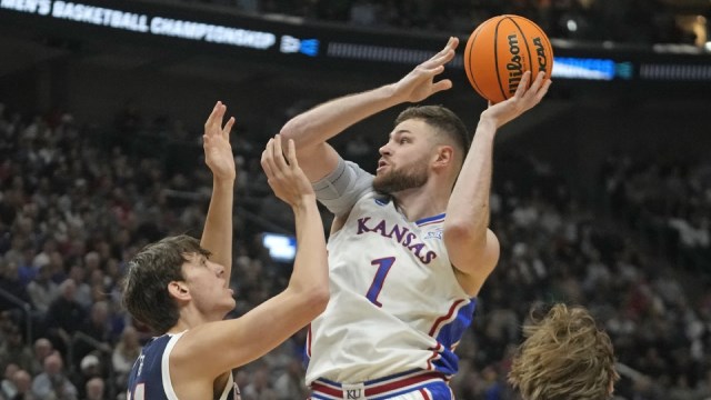 Jayhawks get friendly late whistle to advance in March Madness with 93-89  victory over Samford